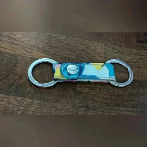 Vera Bradley Marian Floral Print Loop Keychain (NWOT)